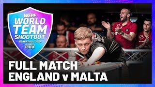 England v Malta | Quarter Finals | 2024 WEPF Mens World Team Shootout