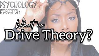 What is the Drive Theory? || Conformity || Human Psychology || Zajonc ||