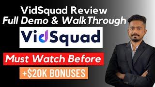 Vidsquad Review | Vidsquad is Really worth it ? [ Vidsquad Review ]