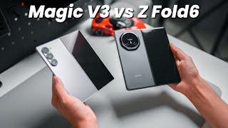 HONOR Magic V3 vs Galaxy Z Fold6: MAJOR Foldable Battle! 