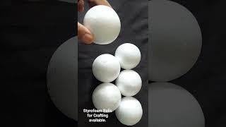 Styrofoam Balls for Crafting,Diy Art activities Decoration #decor #styrofoam #decoration #ideas