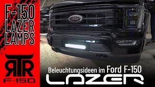 Lazer Lamps in the Ford F-150 Pickup | our first lighting ideas in the conversion. RTR