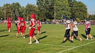 Boys 8th Grade Football vs. Perry Local Schools 4th QUARTER 2nd part