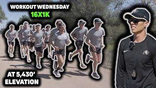 The Colorado Buffaloes Conquer 16x1K at 5,430’ Elevation with Ease | Workout Wednesday