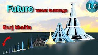 Future tallest building size comparison 3D animation | Future building project | #trending #building