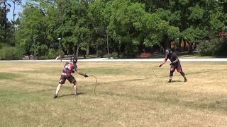 Whip Sparring 2 - 10 June 2018 (Sopot - Poland) - bullwhip 8ft