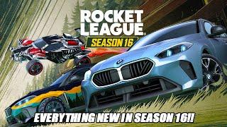 Everything *NEW* In Rocket League Season 16!!! - Rocket League Season 16 Update