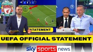 UEFA FINALLY BREAKS SILENCE AFTER VAR ROBBED LIVERPOOL IN CHAMPIONS LEAGUE SHOCKER!