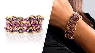 Taj Mahal Bracelet - DIY Jewelry Making Tutorial by PotomacBeads