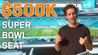 What a $500K Seat Gets You at the Super Bowl | All Access | GQ Sports