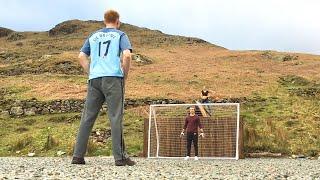 EXTREME Mountain Football Challenges