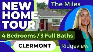 Discover the Miles Floor Plan in Ridgeview, Clermont | Single-Story, 4-Bed - next to Olympus