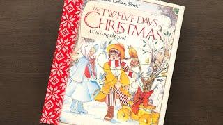 Christmas Golden Book Junk Journal ASMR paper sounds / no talking - SOLD