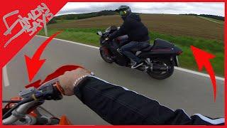 Ob das gut geht? Wir tauschen mal / KTM 300 EXC - Suzuki Hayabusa 1300 / Motovlog