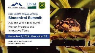 2024 Annual Biocontrol Summit: Aquatic Weed Biocontrol – Project Progress and Innovative Tools