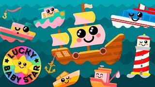 ️Sailing on Sensory Seas Boat Adventure! Transport Fun with Lighthouse, Pirate Ship & Friends 