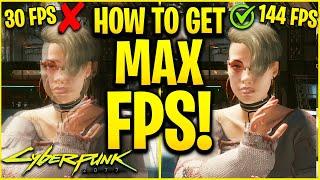 HOW TO GET MAX FPS IN CYBERPUNK 2077! Cyberpunk 2077 Best settings, Cyberpunk Settings PC, PS4 XBOX