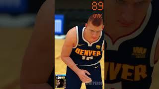 Nikola Jokic in Every NBA 2K Game #nba2k24 #nba #jokic #nuggets #denvernuggets #nikolajokic #2k24