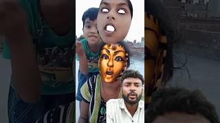 Face wala magic   #funny #comedy #bhoot #makeup #cartoon #shorts