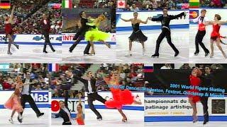 Foxtrot, Charleston, Quickstep | Ice Dance Set  2001 World Figure Skating [UK] (Top 7, no marks)