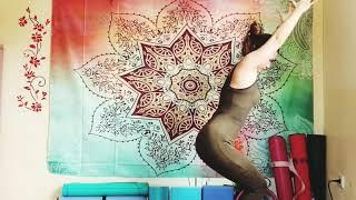 A quick yoga flow