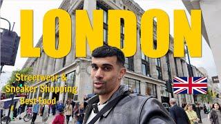 LONDON VLOG  | Best Streetwear & Sneaker Stores, Amazing Food, Things to do