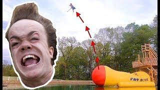 World Record Dwarf Blob Launch! ft. Roman Atwood