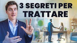 3 COSE CHE DEVI SAPERE PER COMPRARE CASA  |  Tecniche di TRATTATIVA