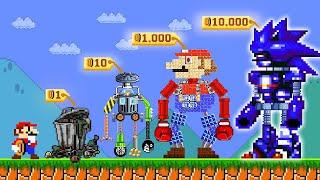 Super Mario Bros. but Mario buy all GIANT Robot | Good Mario