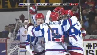 IIHF WJC 2012. Group A. Russia — Slovakia 3:1