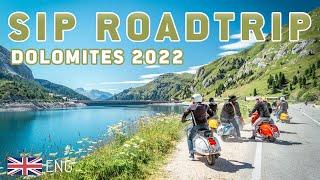 SIP Scootershop Vespa & Lambretta Road Trip Dolomites 2022   (english)