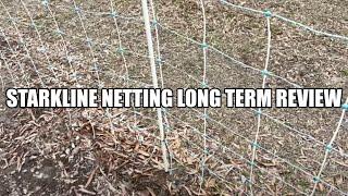 Starkline Electric Fence Netting/Long Term Review