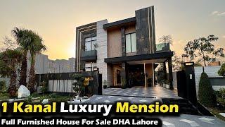 Fully Furnished 1 Kanal Ultra Luxurious House For Sale In DHA Phase 6 Lahore