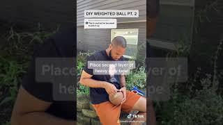 DIY Weighted Ball (Lighter Option) | Motivated By Mylan | TikTok