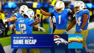 Chargers score 21 unanswered to OUTLAST Broncos, inch closer to playoff berth | Game Recap