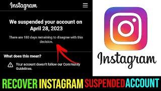 How To Recover  Instagram Suspended Account Problem || Instagram Account Suspend Problem Fix 2025