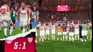 RB Leipzig - VFB Stuttgart 5:1 Highlight| 2. Spieltag