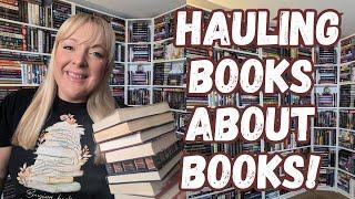 Book hauling books about books, libraries & writers!! #bookhaul