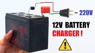 How to Make 12V Battery Charger