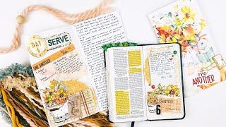 TN & Mini Bible Journaling | Serve | ByTheWell4God “One Another”