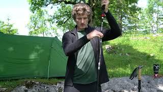 ALPIN LOACKER - Allmountain aluminum folding poles / Instructions