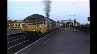 Trains In The 1980's   Midland Mainline Last Loco Hauled Years