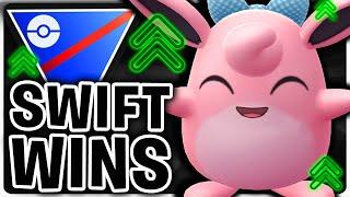 Even MORE TOXIC! SWIFT WINS with *NEW* WIGGLYTUFF in the Great League | GO BATTLE LEAGUE