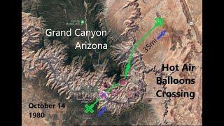 1980 Grand Canyon Balloon Crossing