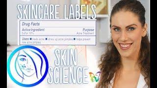 HOW TO READ SKINCARE LABELS - SKIN SCIENCE Episode 3