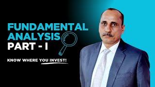 Stock ki fundamental analysis kaise Kare (Part-I): Sanjiv Kumar The Equity Market