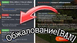 КАК РАЗБАНИТЬ СВОЙ АККАУНТ В БЛЕК РАША? | Гайд Black Russia crmp mobile