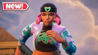 NEW SNOW OPAL Skin Gameplay In Fortnite!