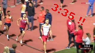 Josh Kerr NCAA RECORD | Bryan Clay Invite 1500m