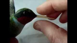 How to make the paper Hummingbird